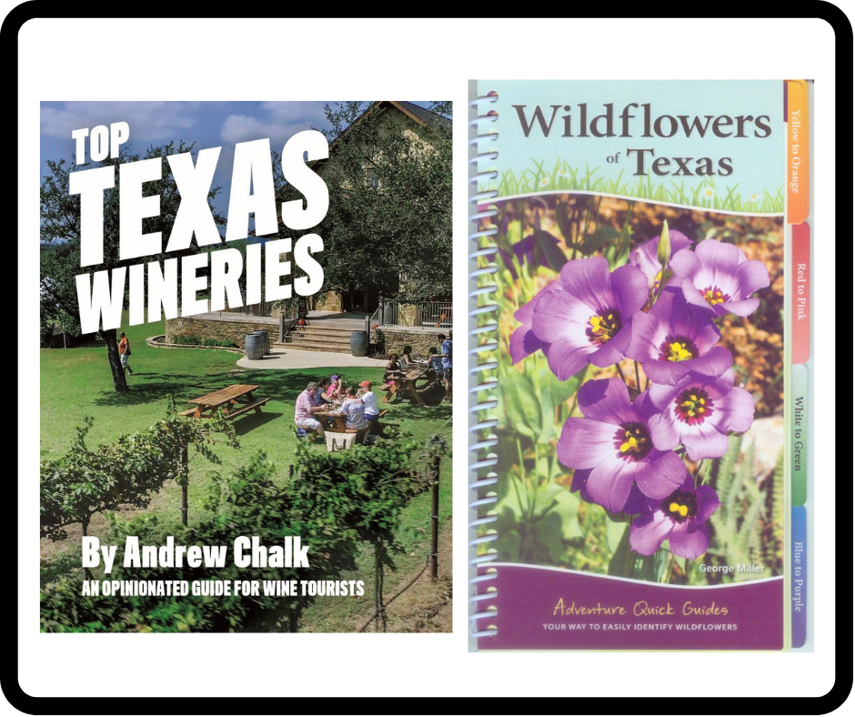 New guidebooks feature Texas wines, wildflowers